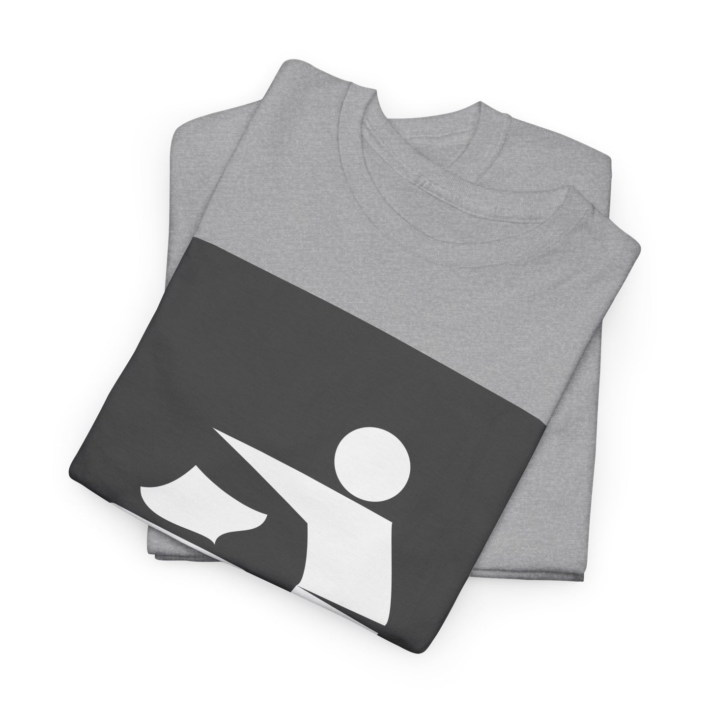 Trash Disposal Icon Tee - Minimalist Recycling/Keep Clean Graphic T-Shirt