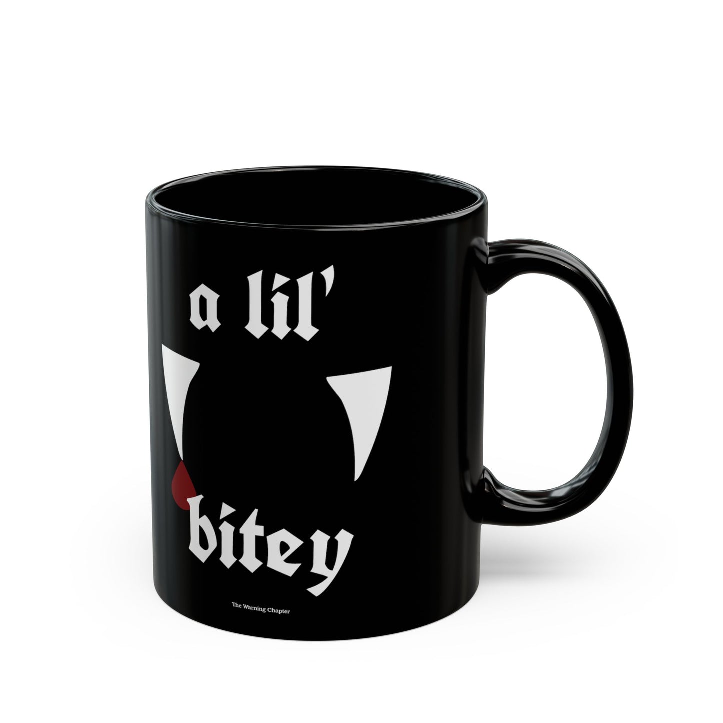 A Lil’ Bitey Gothic Vampire Mug | Spooky New Parent Gift