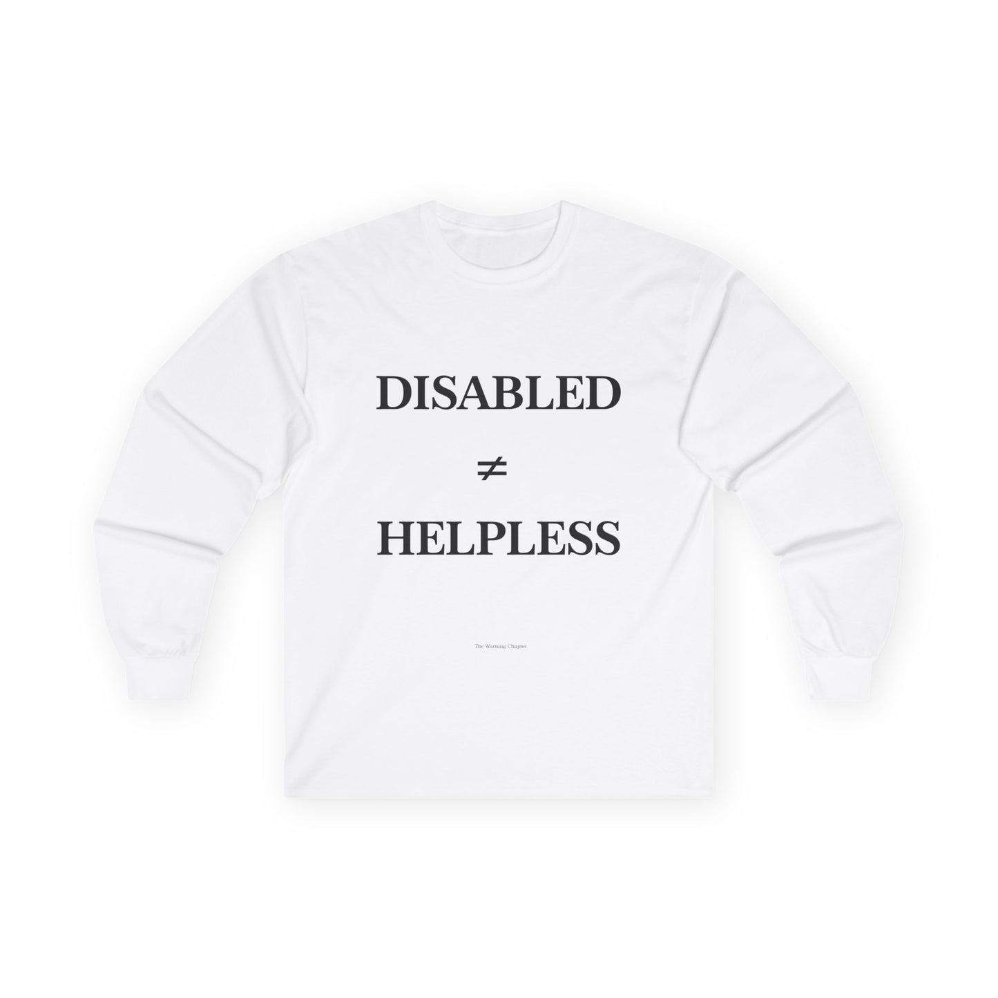 DISABLED ≠ HELPLESS