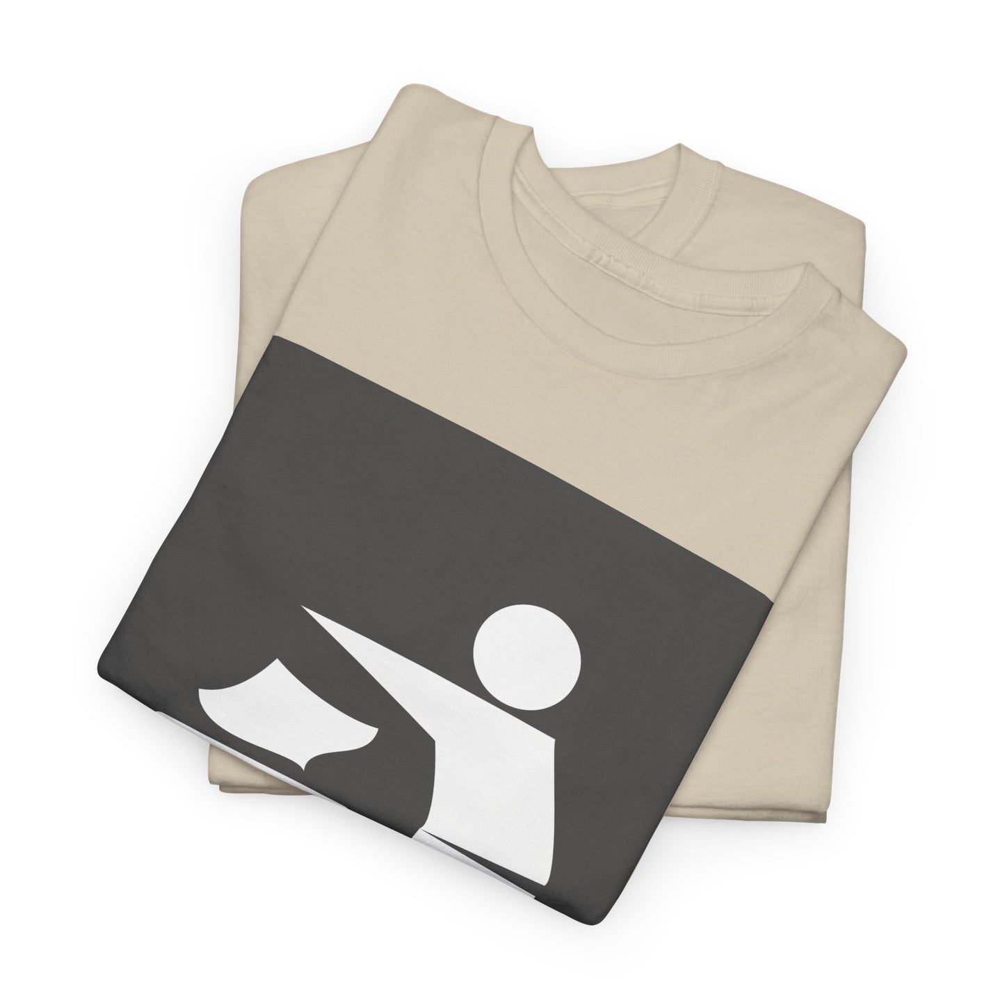 Trash Disposal Icon Tee - Minimalist Recycling/Keep Clean Graphic T-Shirt