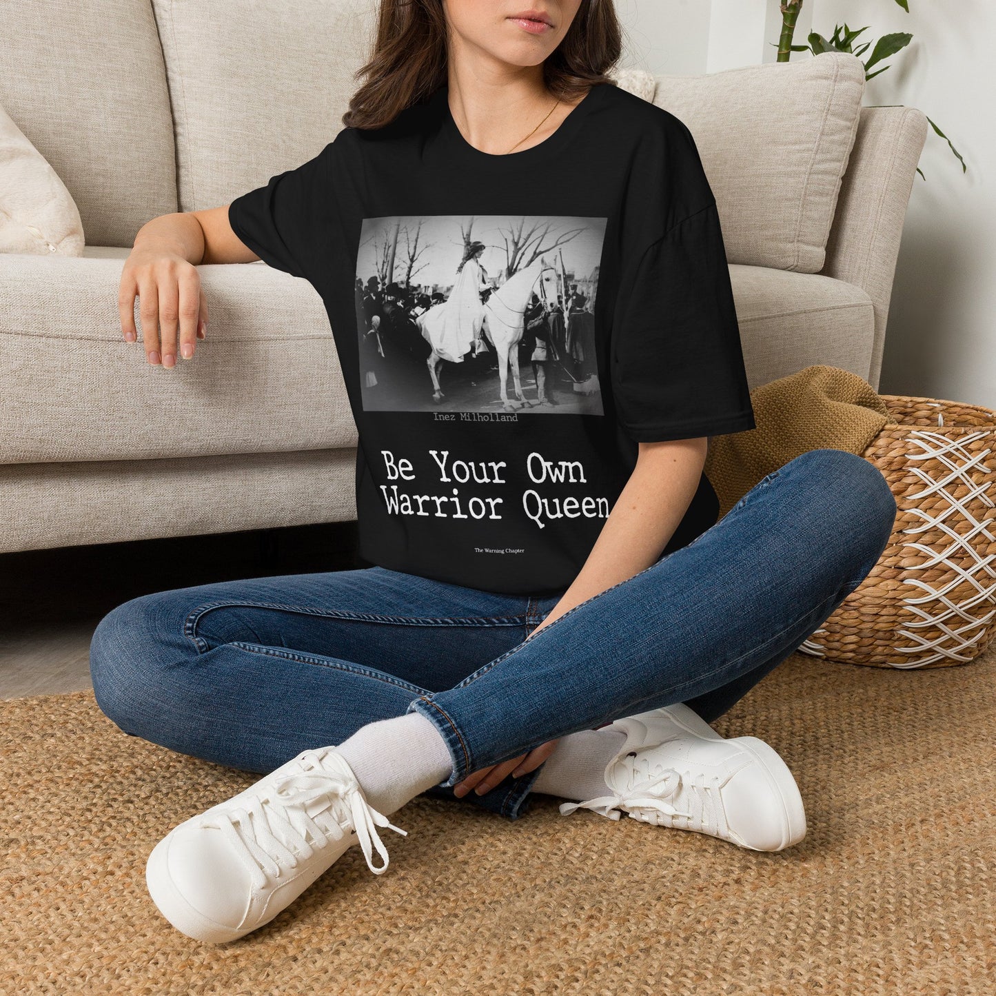 Warrior Queen T-Shirt — "Be Your Own Warrior Queen" Inez Milholland Inspiration