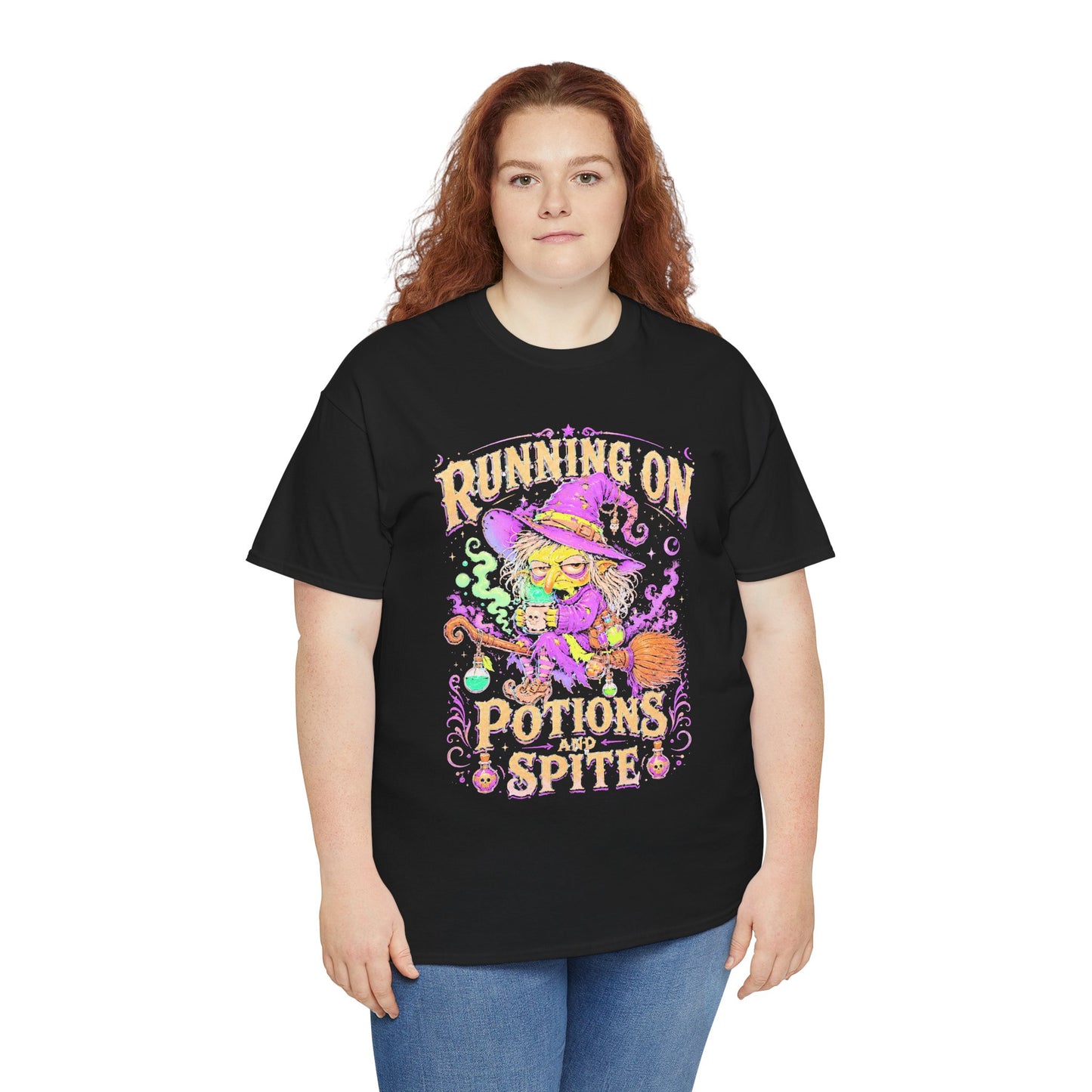 Running On Potions And Spite Witch T-Shirt