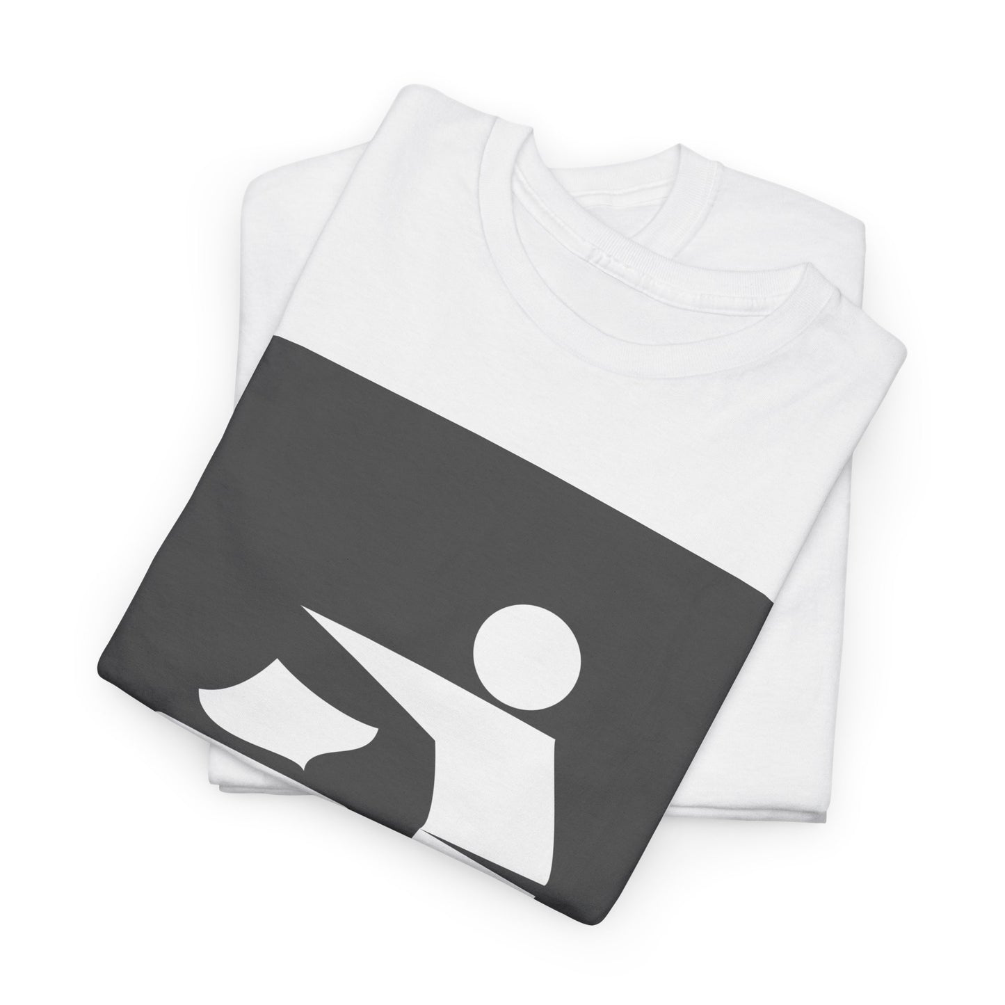 Trash Disposal Icon Tee - Minimalist Recycling/Keep Clean Graphic T-Shirt