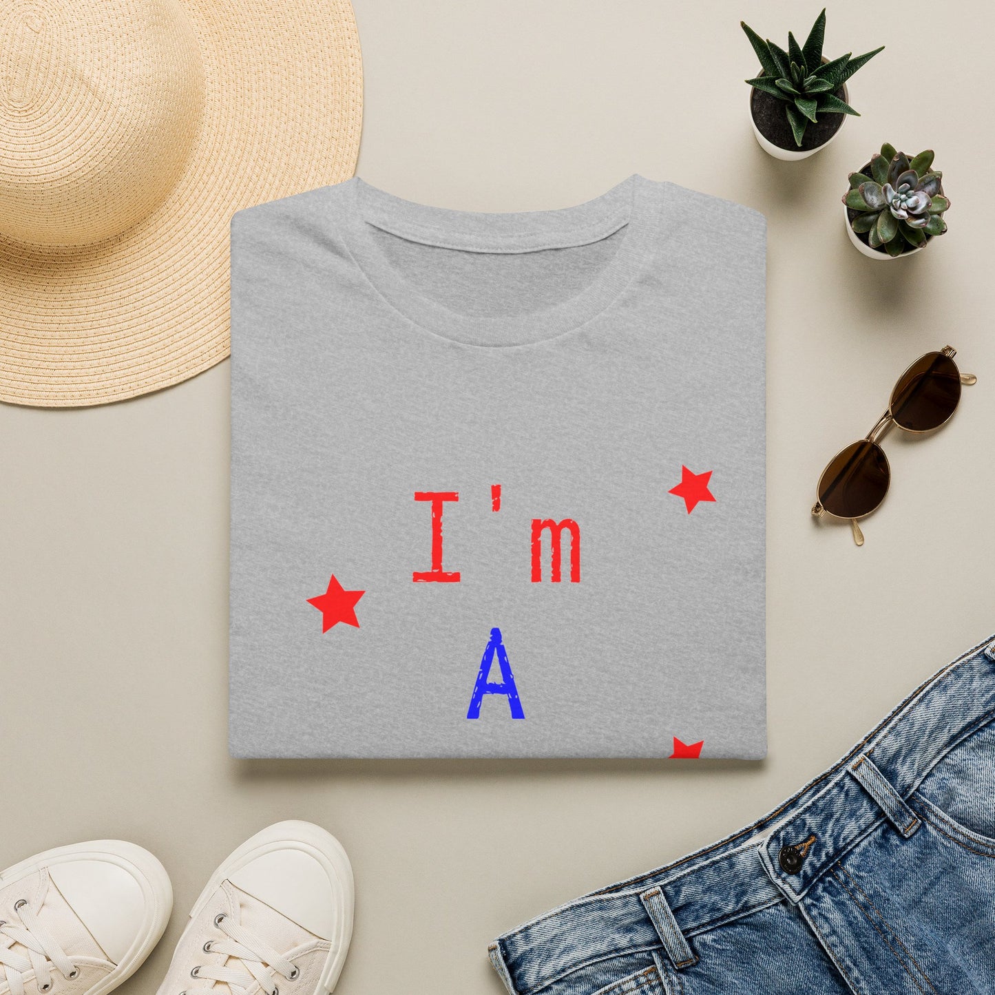 I'm A Great American T-Shirt Clean Version — Patriotic 4th of July Tee