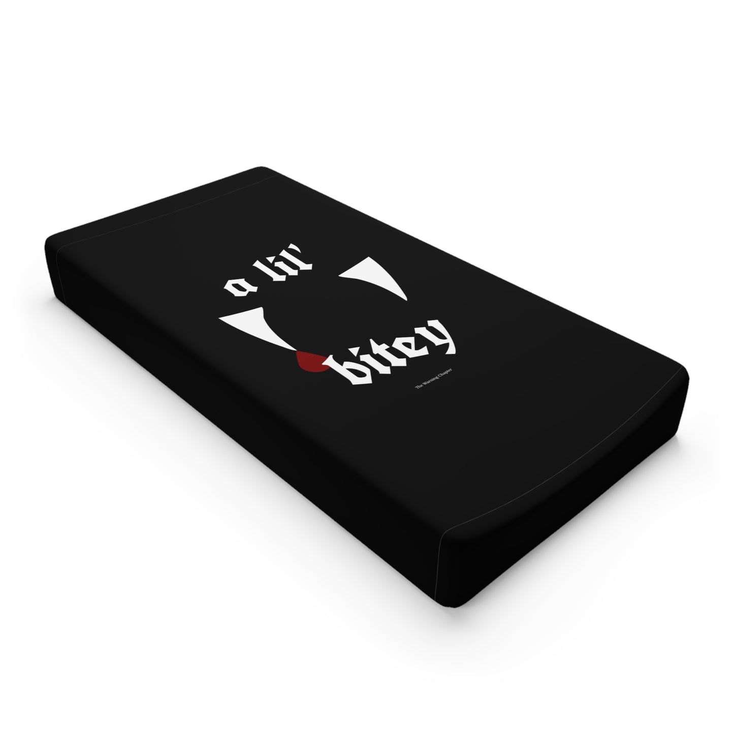 Baby Changing Pad Cover "a lil bitey"