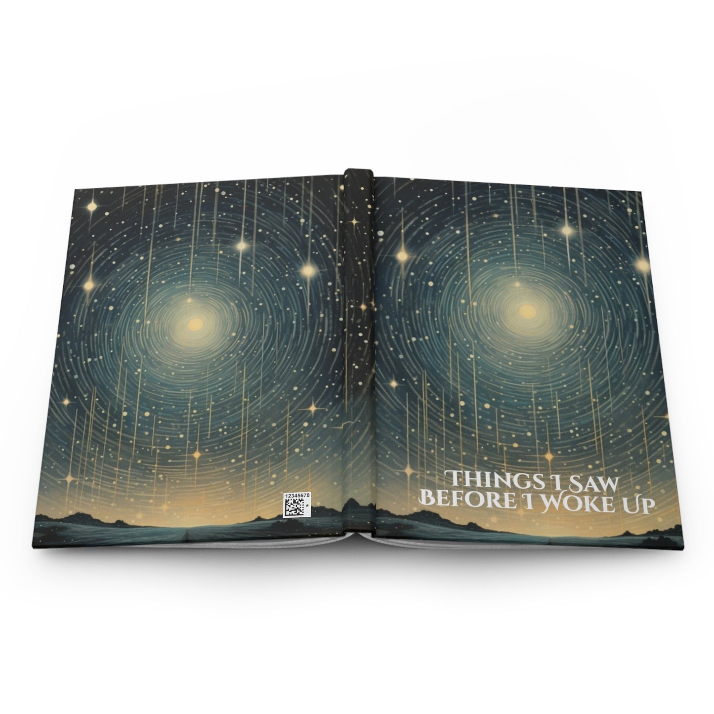 Things I Saw Before I Woke Up Starry Sky Dream Notebook