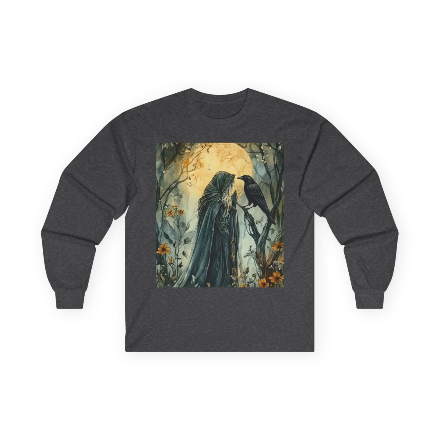 Raven and Witch Gothic Sweatshirt