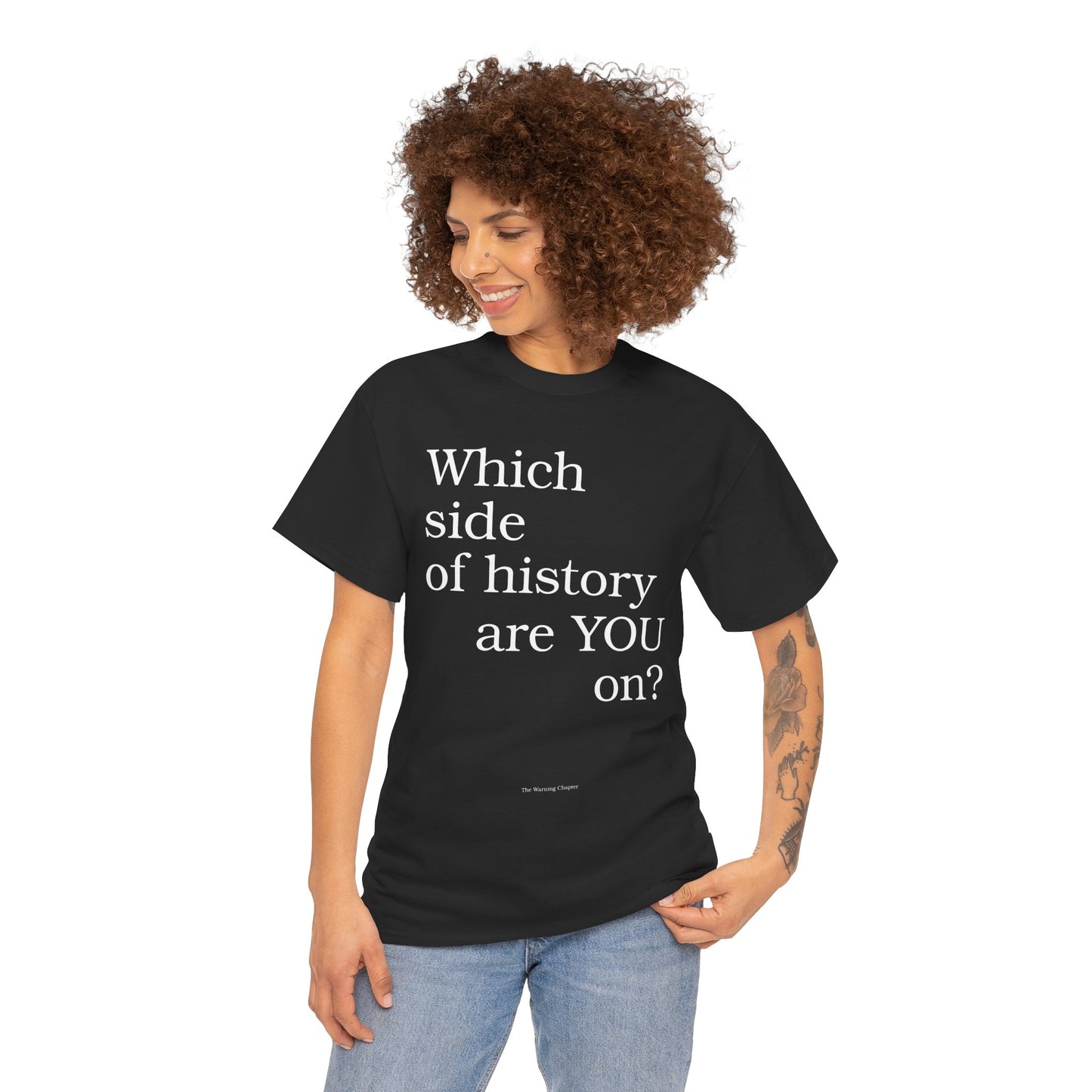 Which Side Of History                                       Are you on?