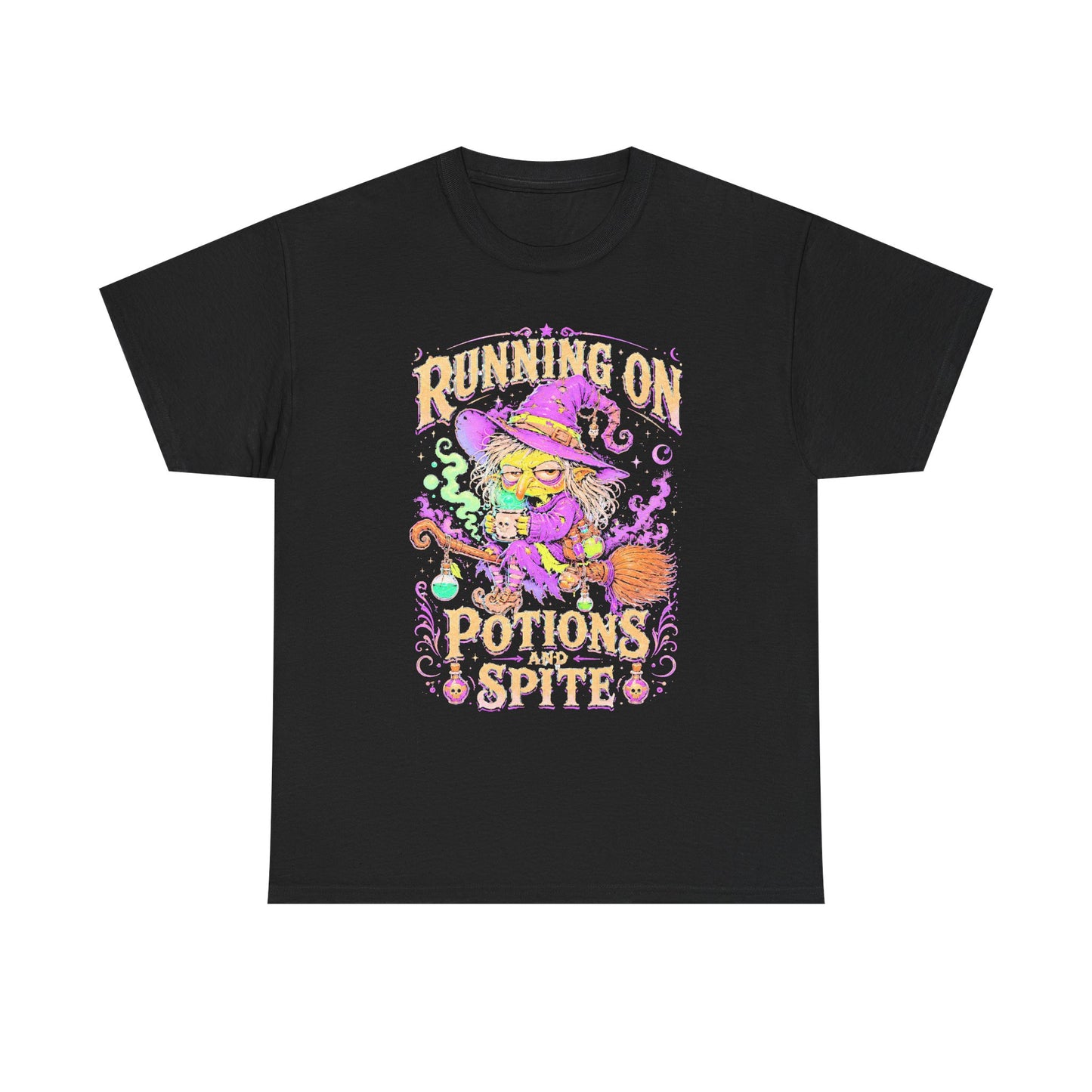 Running On Potions And Spite Witch T-Shirt