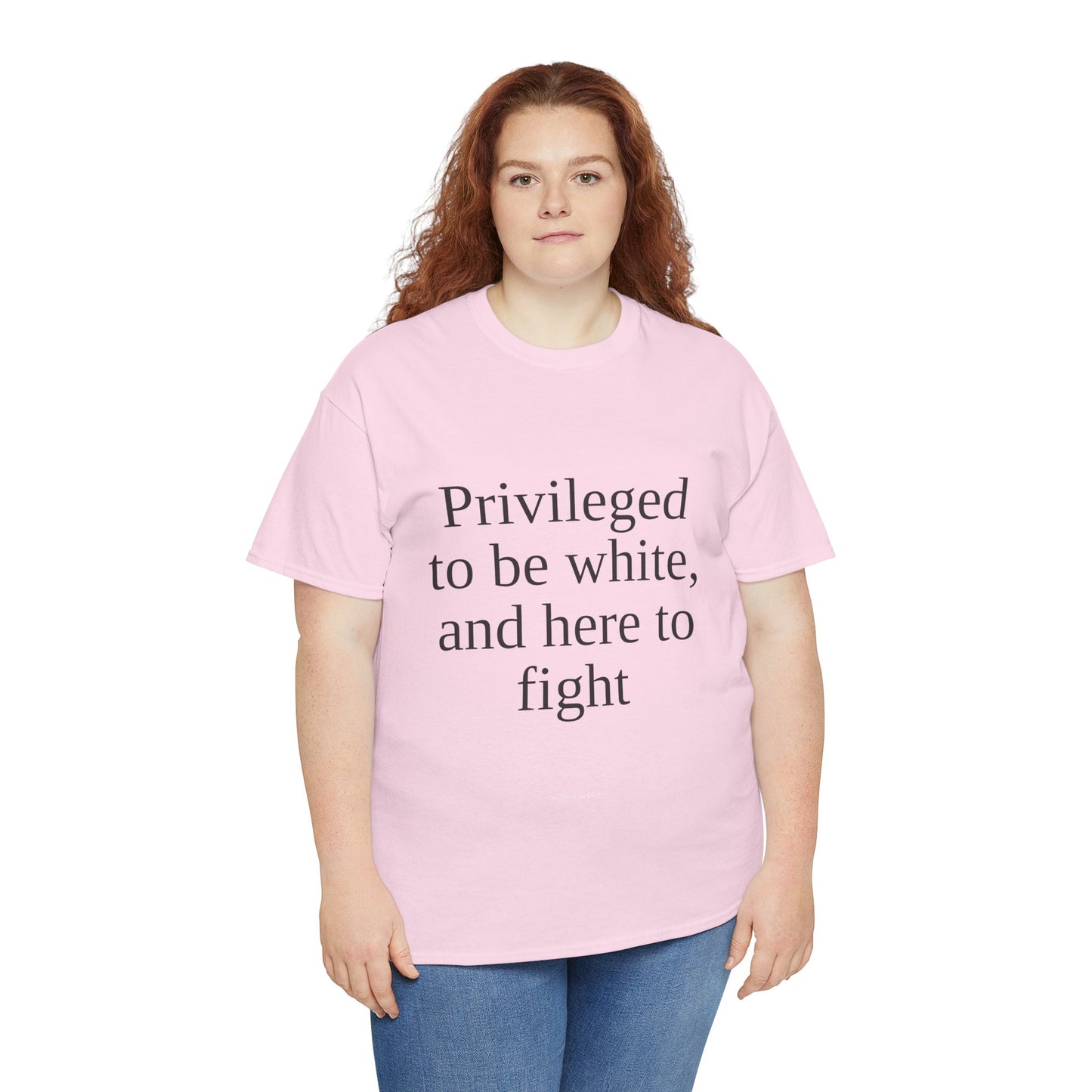 Privileged to be white, and here to fight