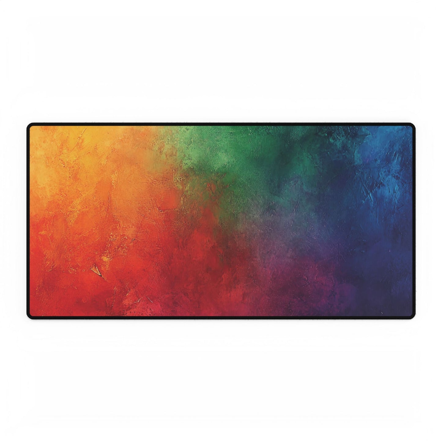 Rainbow Gradient Large Desk Mat