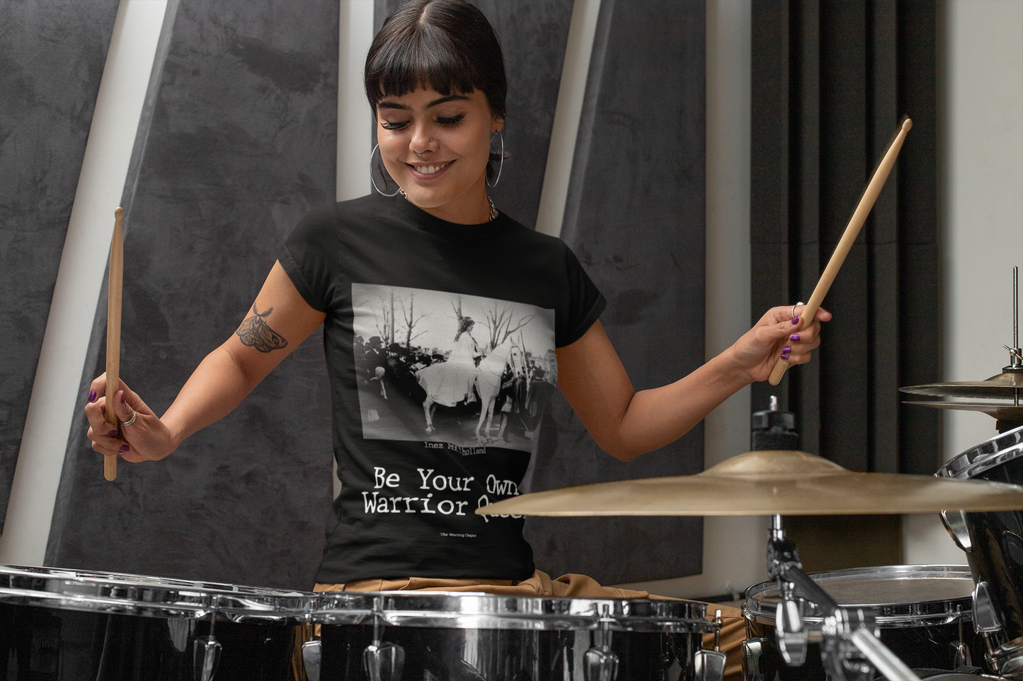 Warrior Queen T-Shirt — "Be Your Own Warrior Queen" Inez Milholland Inspiration