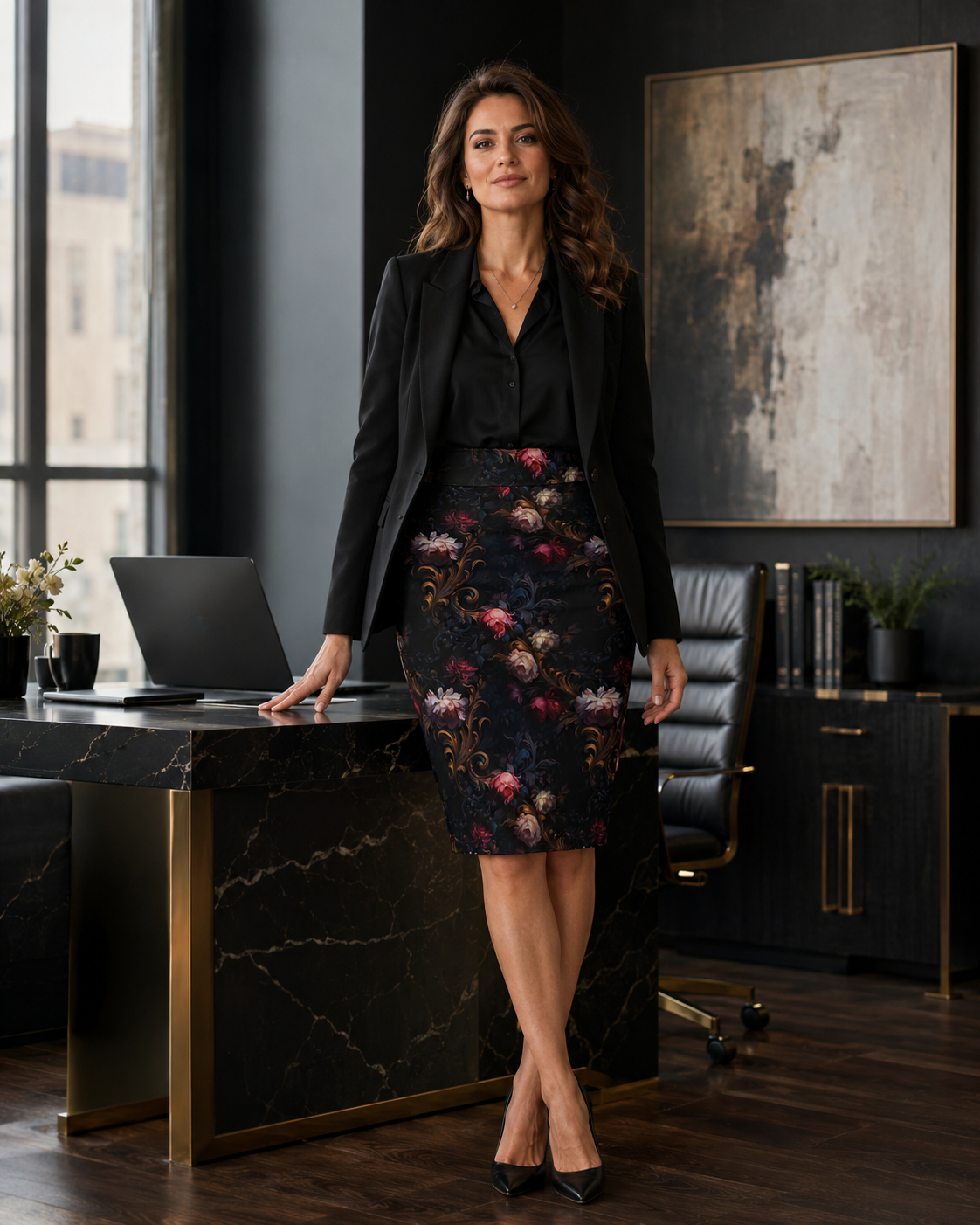 Women's Pencil Skirt (AOP)