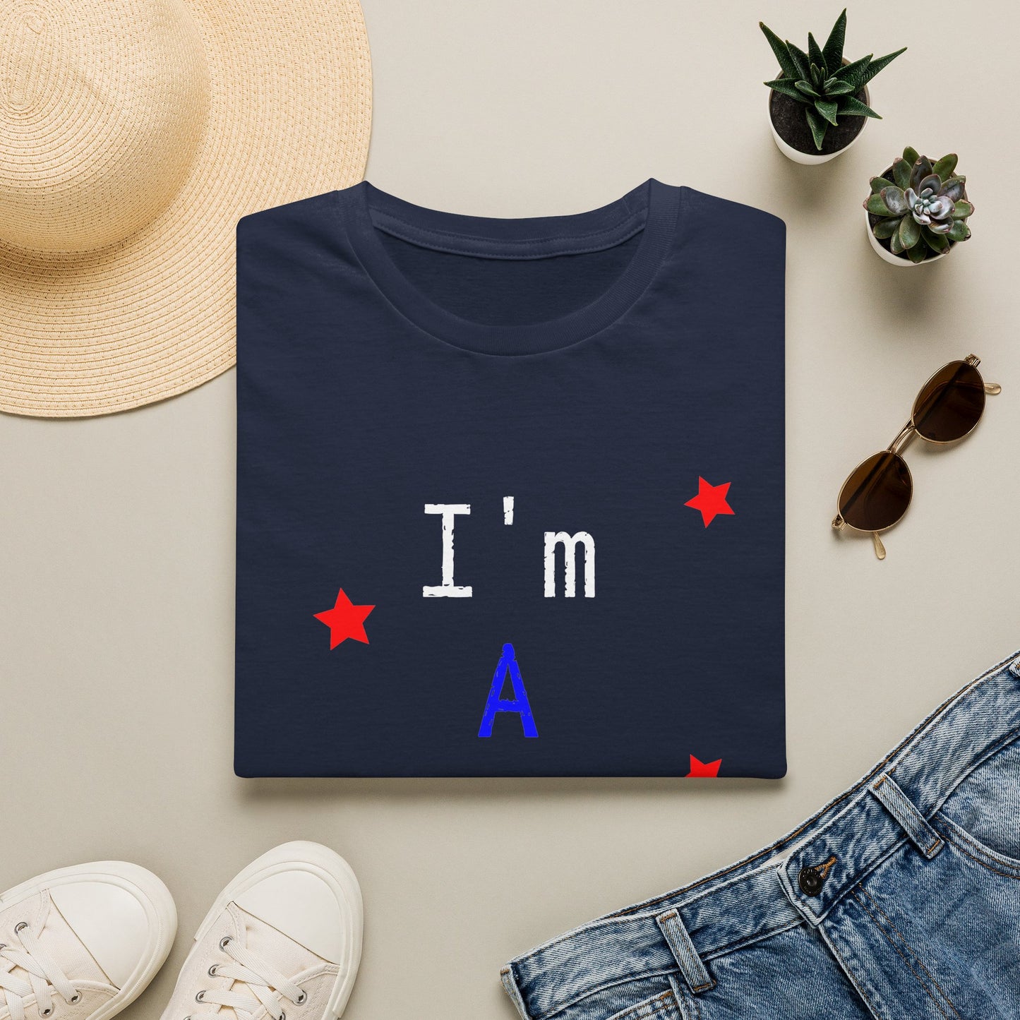 I'm A Great American T-Shirt Clean Version — Patriotic 4th of July Tee