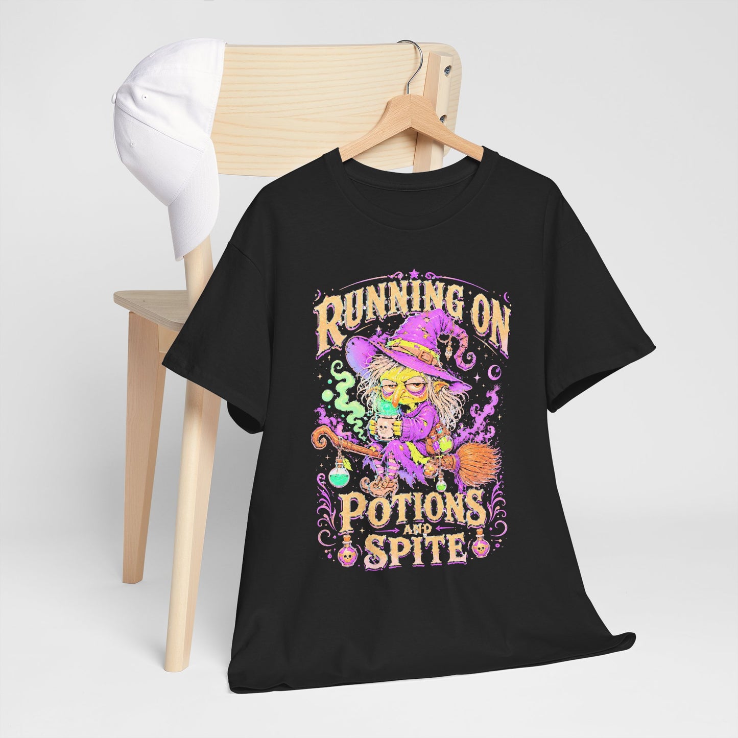 Running On Potions And Spite Witch T-Shirt