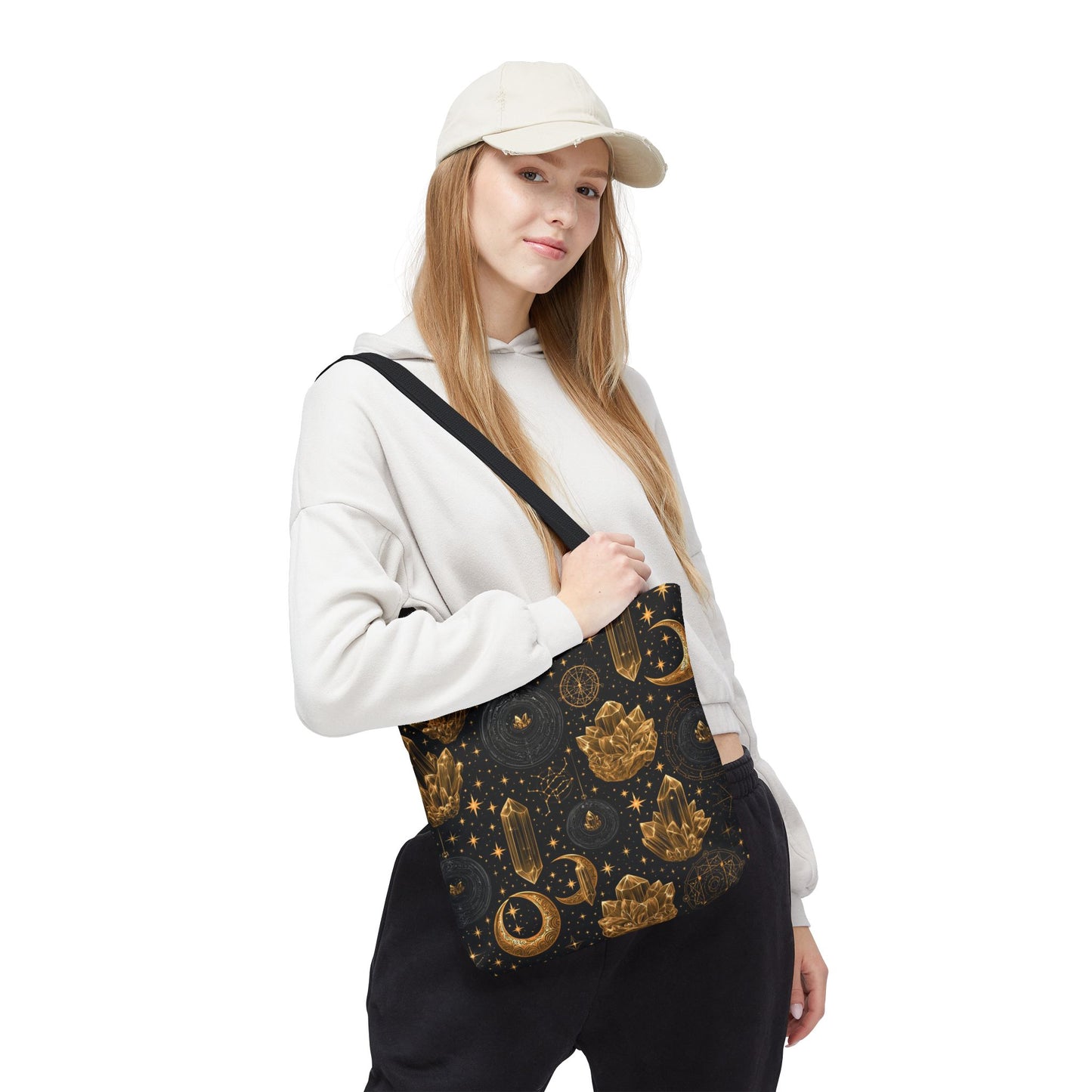 Mystic Gold Crystal Tote
