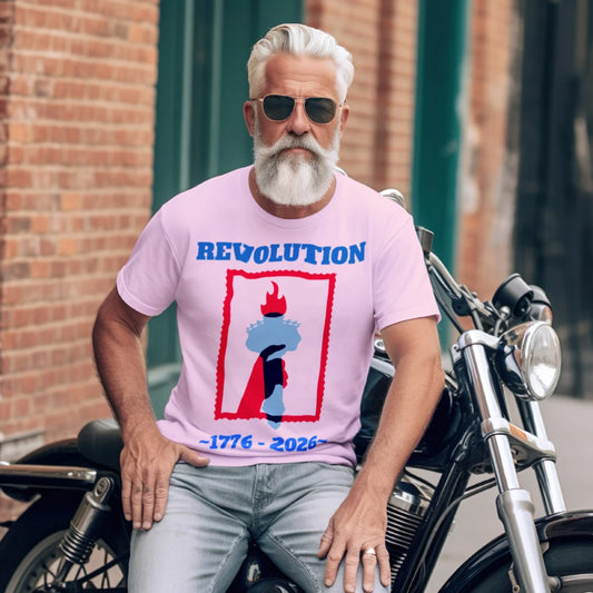 Revolution Liberty Hand Summer 4th of July T-shirt