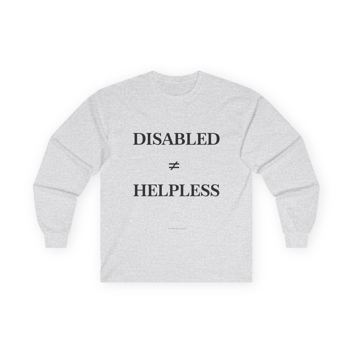 DISABLED ≠ HELPLESS