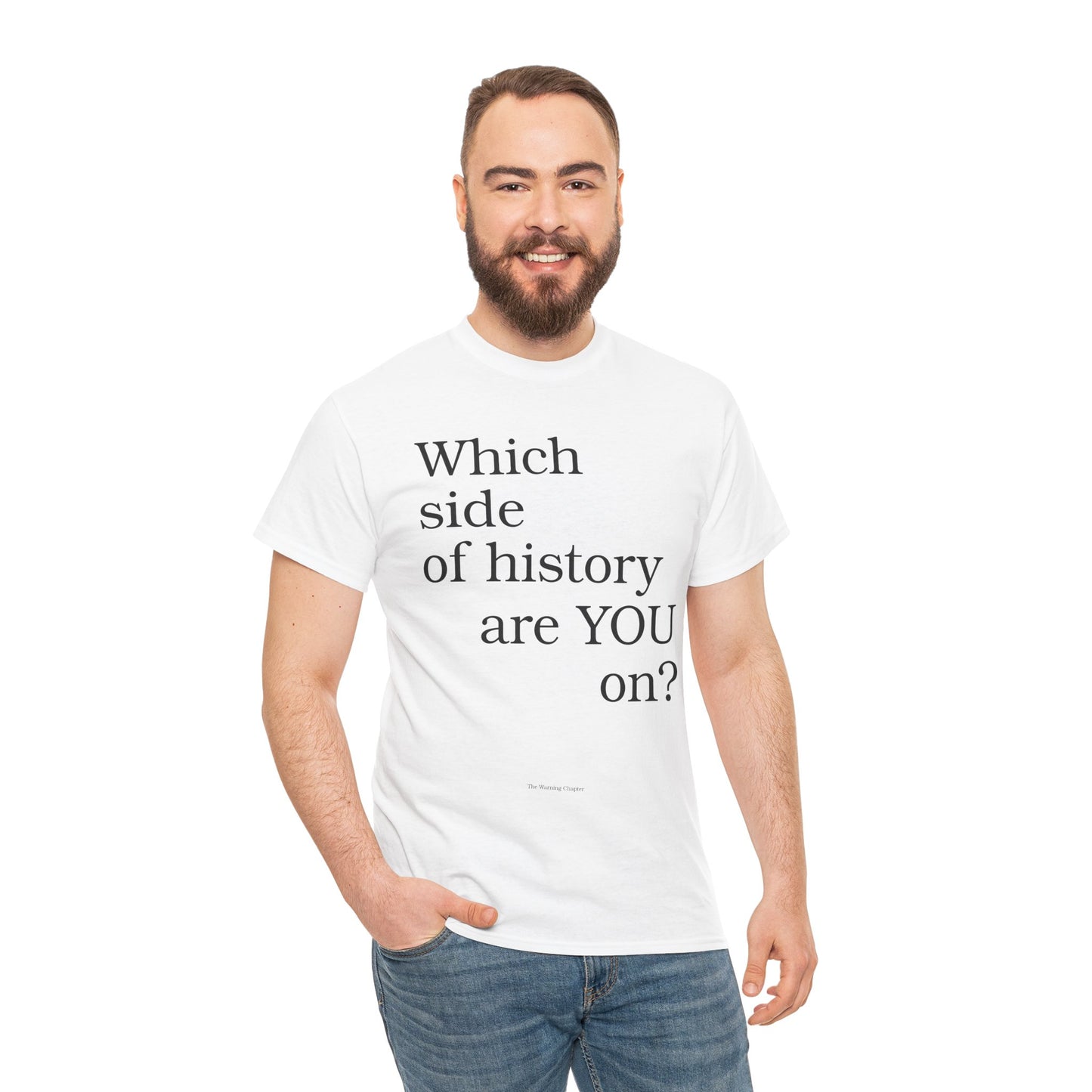 Which Side Of History                                       Are you on?