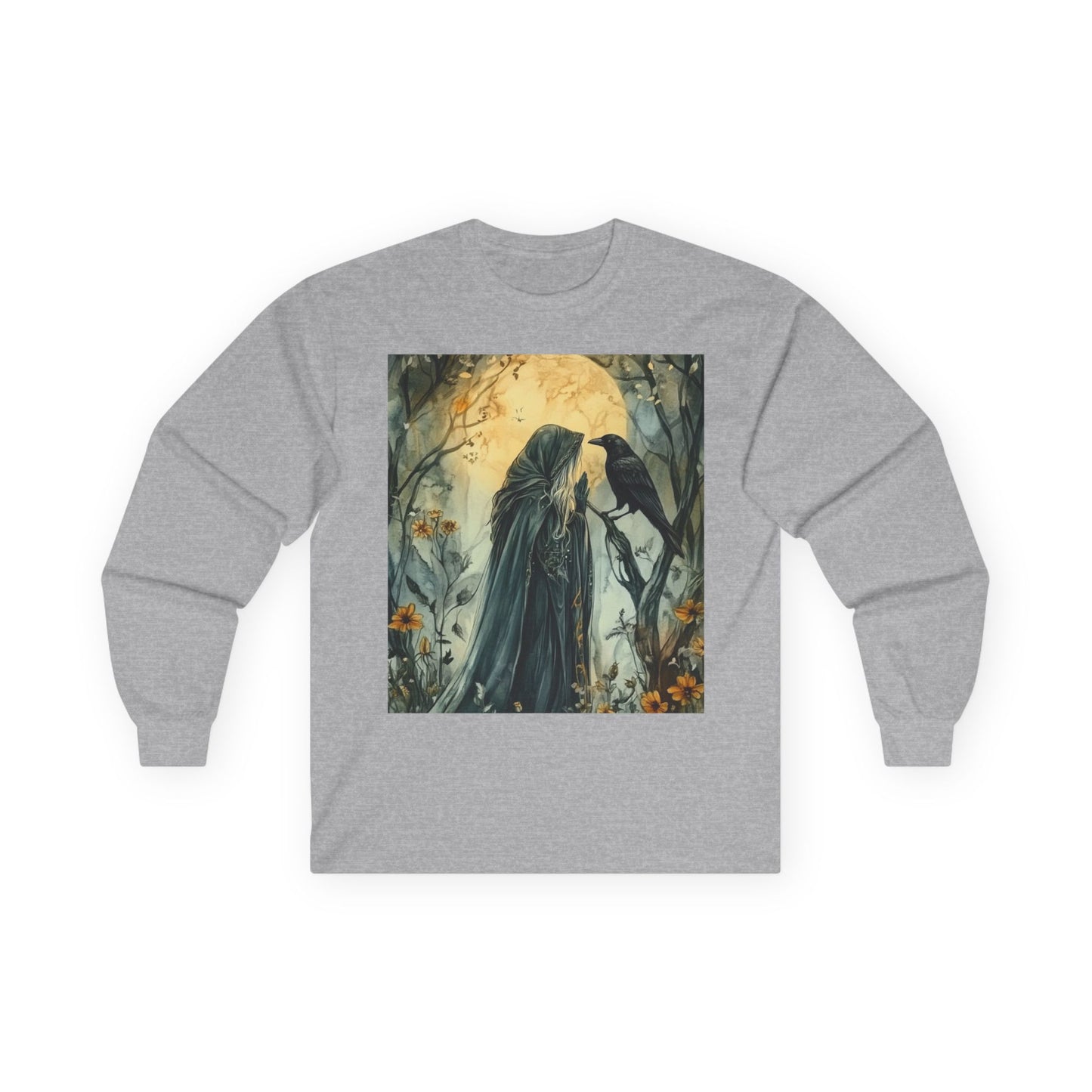 Raven and Witch Gothic Sweatshirt