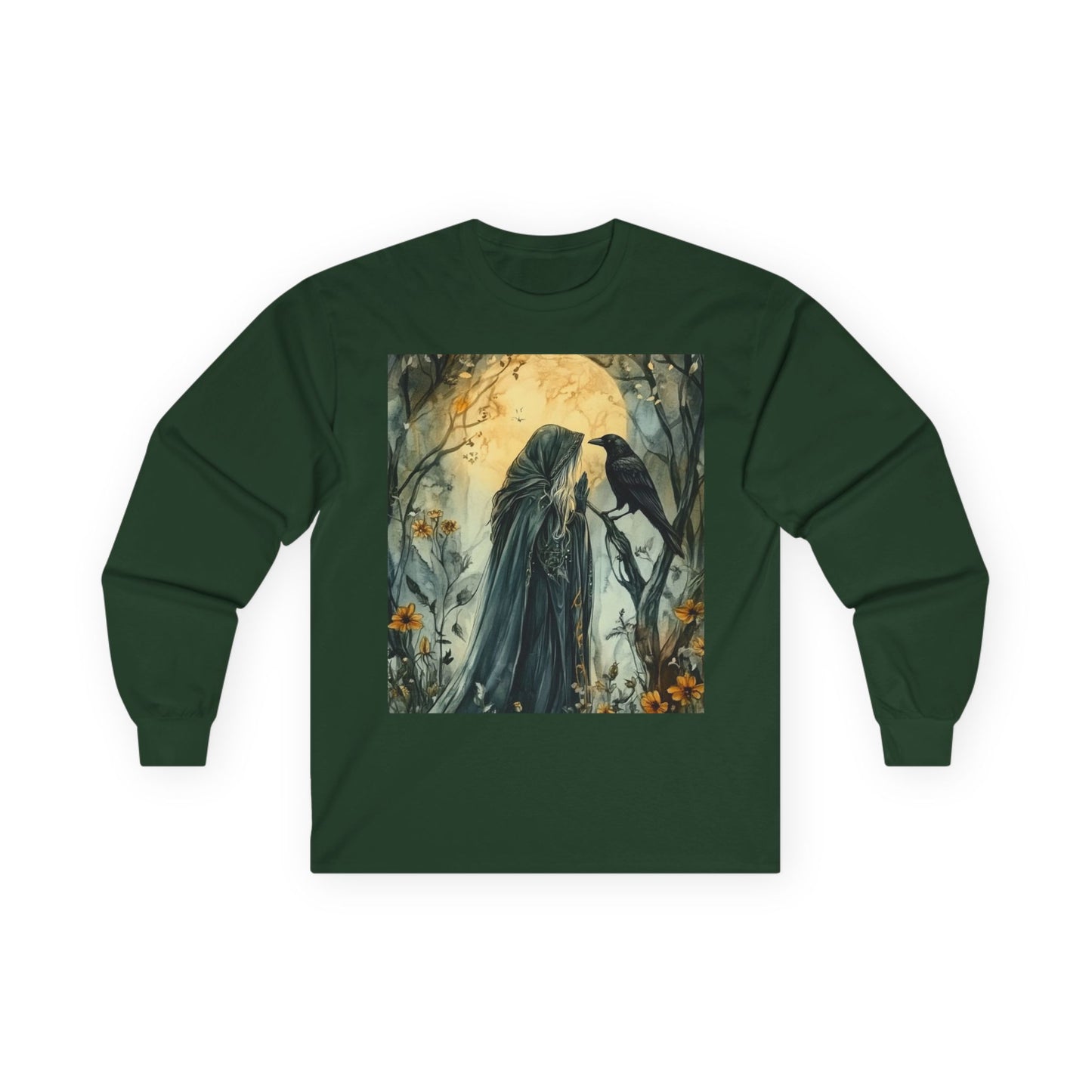 Raven and Witch Gothic Sweatshirt