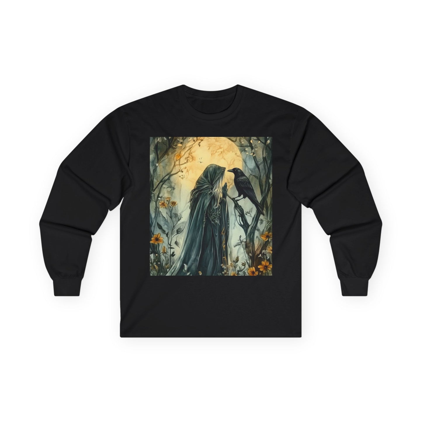 Raven and Witch Gothic Sweatshirt