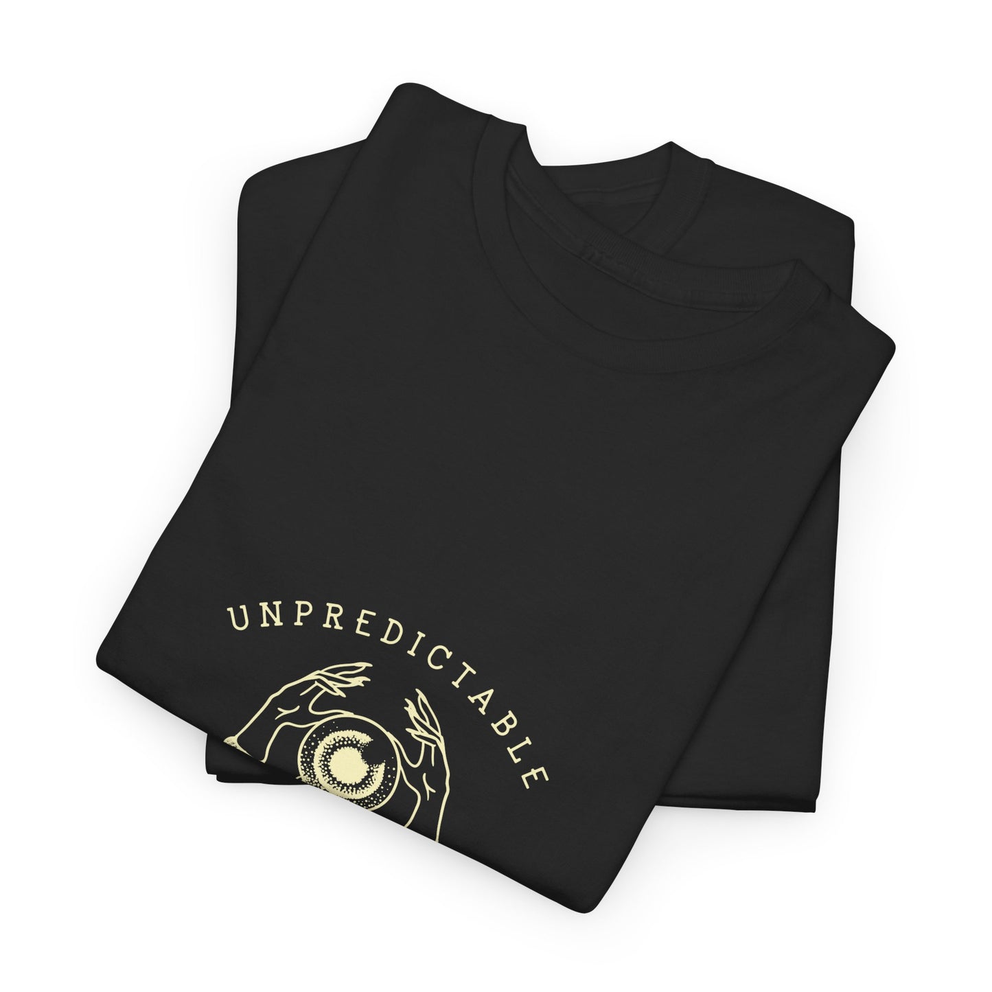 The Warning Chapter Tee — Unpredictable Eye Graphic Shirt