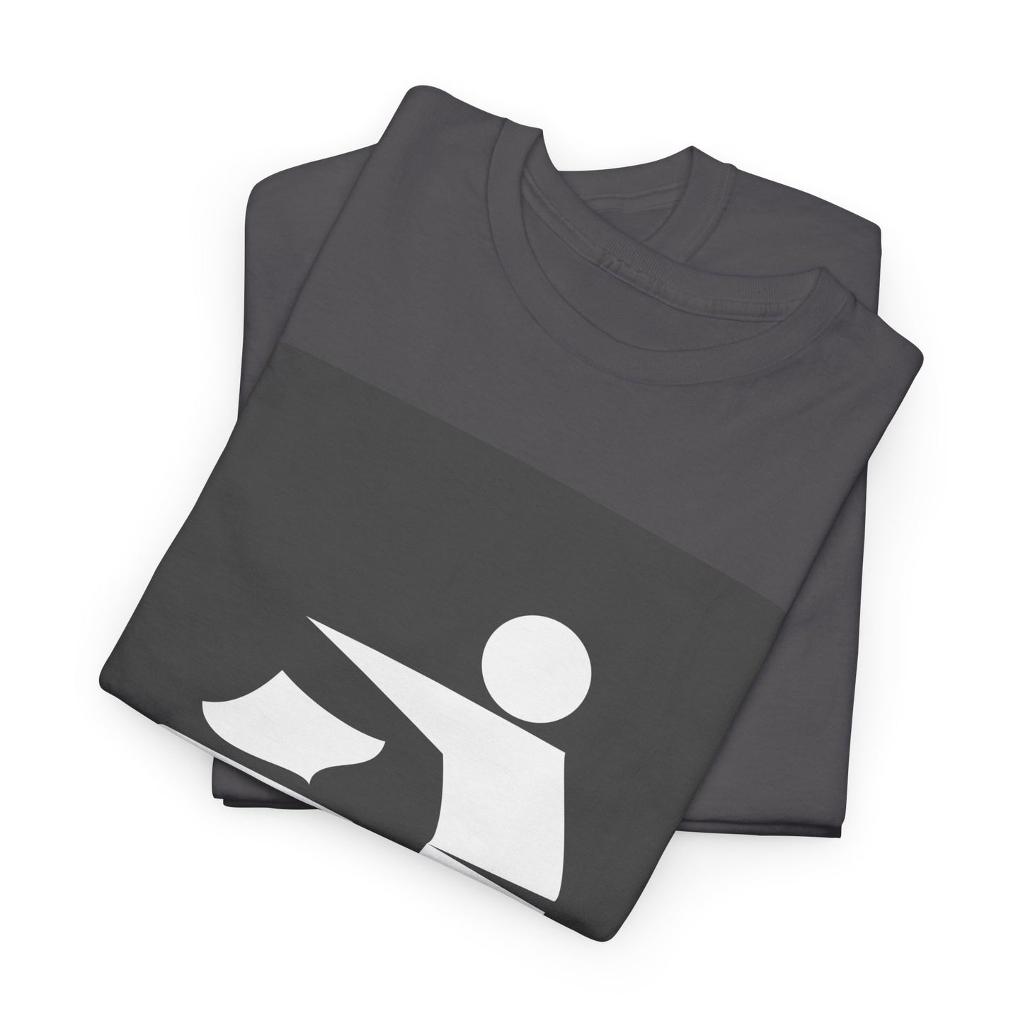 Trash Disposal Icon Tee - Minimalist Recycling/Keep Clean Graphic T-Shirt