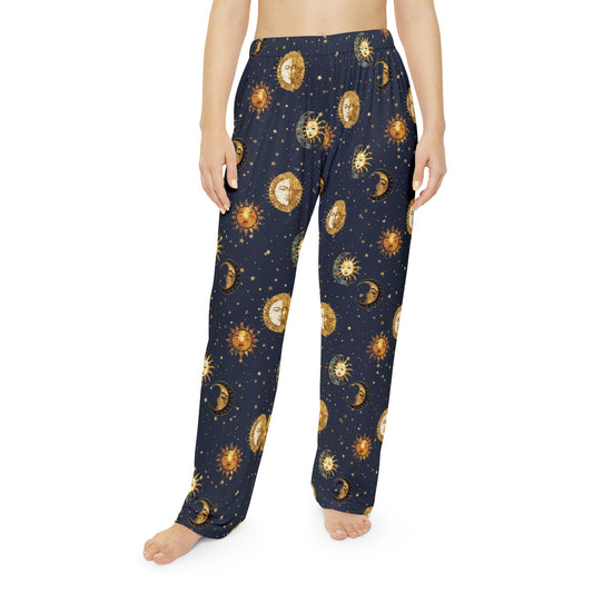 Celestial Moon & Sun Pajama Pants