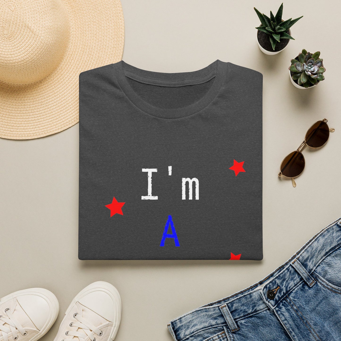 I'm A Great American T-Shirt Clean Version — Patriotic 4th of July Tee